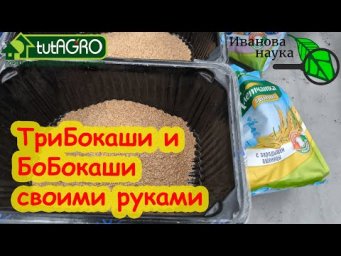 Урожай прёт как на дрожжах! БОКАШИ НА ОТРУБЯХ. Два рецепта грибного бокаши своими руками.