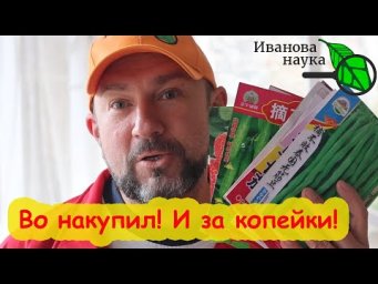 БЕЗ ПАРТНЕРА и СЕМЯН АЛТАЯ! Накупил ГОРУ семян ЗА КОПЕЙКИ! Китайские семена: бешеный урожай и дешево