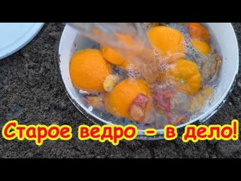 ИЗ ВЕДРА и ГВОЗДЯ ДЕЛАЕМ ПОДКОРМОЧНУЮ СТАНЦИЮ ДЛЯ РАСТЕНИЙ! Простейшая конструкция для подкормок.