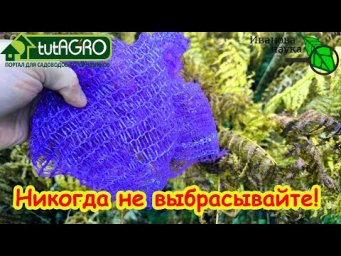 НИКОГДА НЕ ВЫБРАСЫВАЙТЕ! 10 способов использовать сетку для овощей.