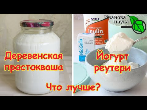 ДЕРЕВЕНСКАЯ ПРОСТОКВАША или ЙОГУРТ РЕУТЕРИ? Чем отличаются и что лучше? ДЕРЕВЕНСКАЯ ПРОСТОКВАША или ЙОГУРТ РЕУТЕРИ? Чем отличаются и что лучше?