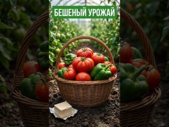 НАТУРАЛЬНЫЙ ДОПИНГ ДЛЯ ГРЯДОК! Бесплатная подкормка для овощей: ВКУСНЫЙ УРОЖАЙ уже девать некуда!