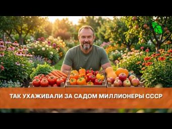 ПОЛНАЯ СОВЕТСКАЯ СХЕМА УХОДА ЗА САДОМ! Обязательный осенний уход для ОГРОМНОГО урожая